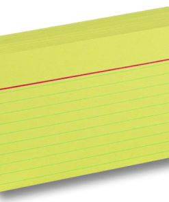 Folia Index Card 190gsm A7 sarı 100 adet