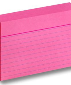 Folia Index Card 190gsm A7 pink 100 adet