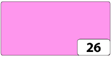 Folia Fon Kartonu 130gsm açık pembe A4