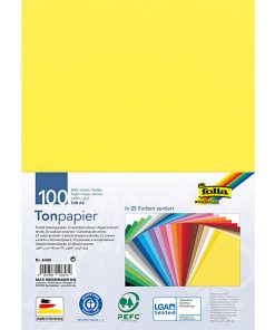Folia Fon Kartonu 130gsm A4 25 renk 25tabaka