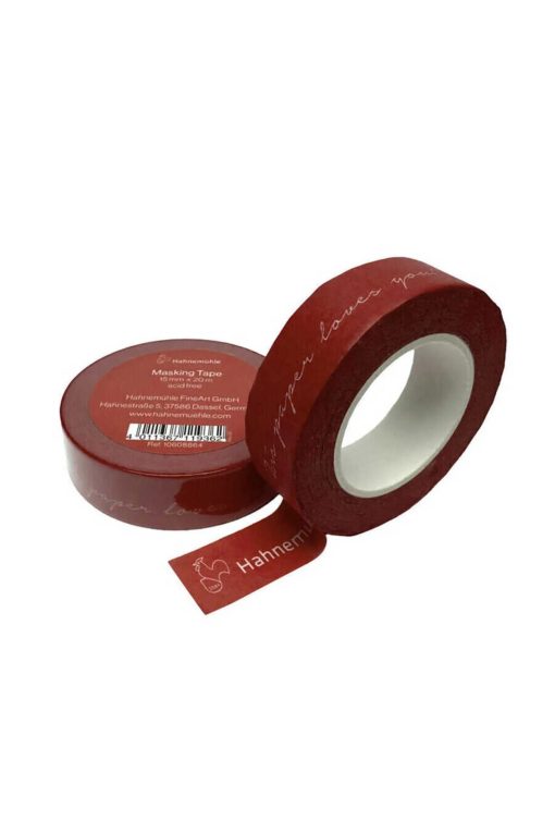 Hahnemühle Suluboya Bandı 15mmX20m Kırmızı