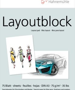 Layout Blok A3 75 sayfa