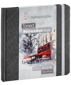 Watercolour Pad Gri 200g 14x14