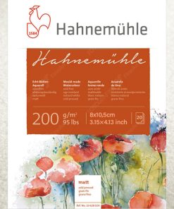 Blok Hahnemühle 200gr 8x10,5cm 20y