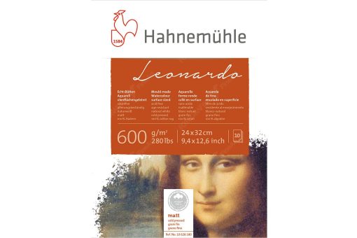 Blok Leonardo Hot Press 600g 30x40cm 10y