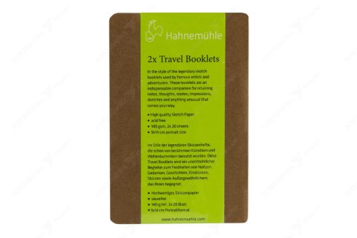 Travel Booklets Journal Portre 9x14cm 2li