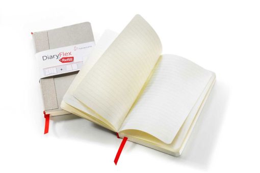 Diary FlexxRefill Ruled100g 10,5x18,15cm 80yaprak