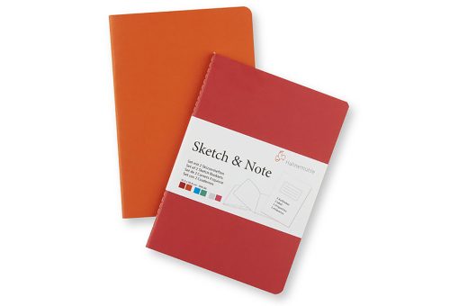 Sketch note A6 125g kırmızı ikili 20 ya