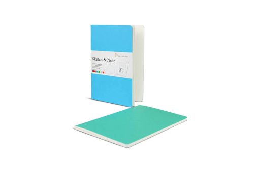 Sketch note A6 125g mavi ikili 20 ya