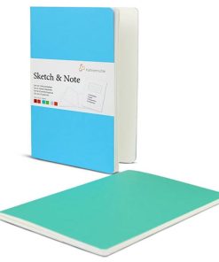 Sketch note A4 125g mavi ikili 20 ya
