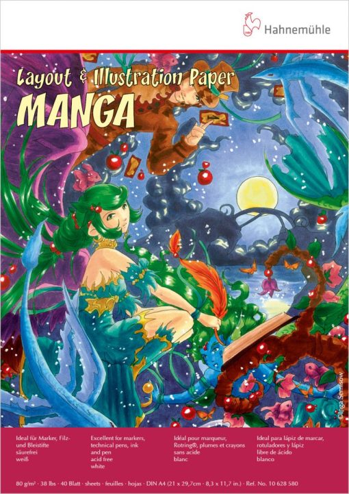 Manga Illustration Blok 80g A4 40ya