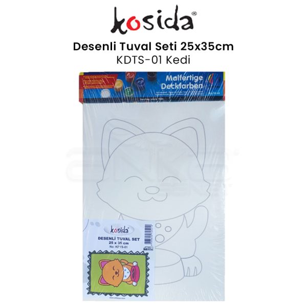 Kosida Desenli Tuval Set No:01