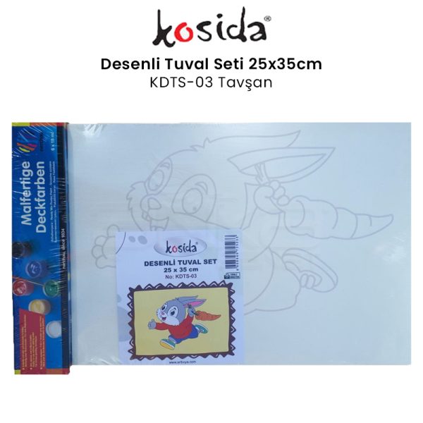 Kosida Desenli Tuval Set No:03
