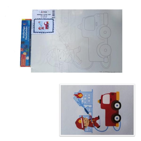 Kosida Desenli Tuval Set No:05