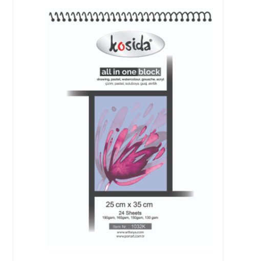Kosida All In One Block 25x35cm 24 yaprak