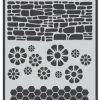 Kosida Stencil 20x30cm Yüzeysel Motifler
