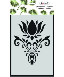 Kosida Stencil 20x30cm Nilüferli Motif