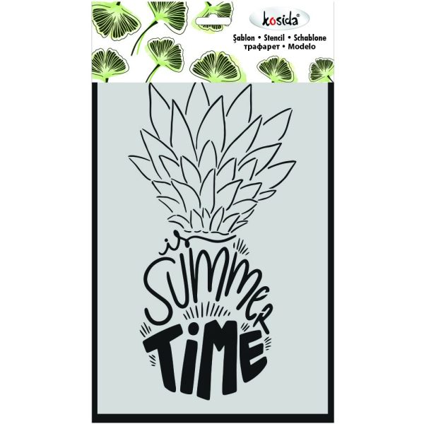 Kosida Stencil 20x30cm Ananas