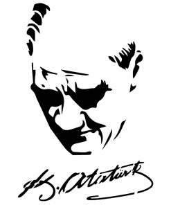 Kosida Stencil 20x30cm Atatürk