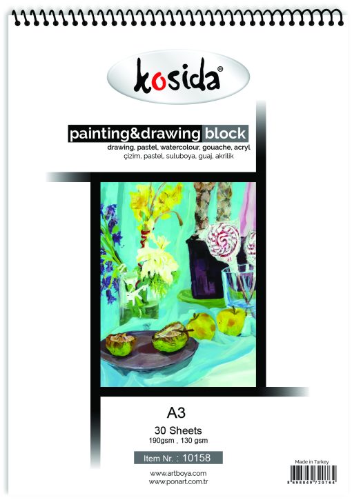 Kosida Primary Mix Block A3 130,190gsm 30 yaprak