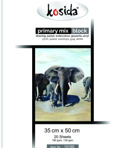 Kosida Primary Mix Block 35x50cm 20 yaprak