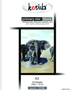 Kosida Primary Mix Block A3 130,190gsm 20 yaprak