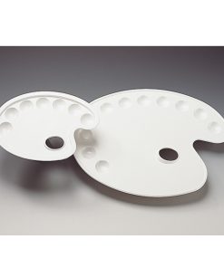 Lukas Oval Plastik Palet 17X24cm