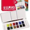 Lukas Studio Aquarell Set 12x1/2 tablet