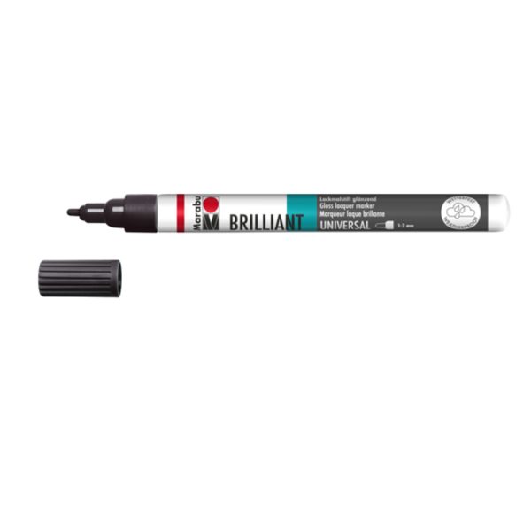 Marabu Brillant Marker 1-2mm Black