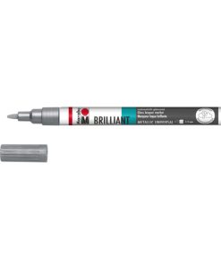 Marabu Brillant Marker 1-2mm Silver