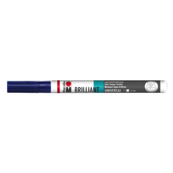 Marabu Brillant Marker 1-2mm Night Blue