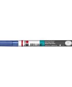 Marabu Brillant Marker 1-2mm Metallic Blue