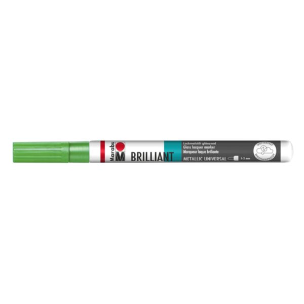 Marabu Brillant Marker 1-2mm Metallic Green