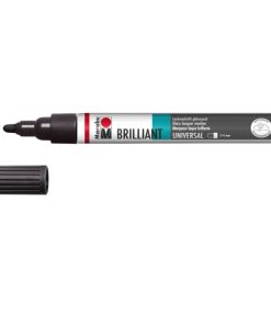 Marabu Brillant Marker 2-4mm Black