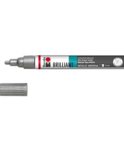 Marabu Brillant Marker 2-4mm Silver