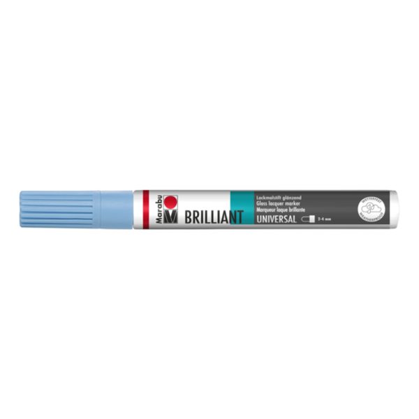 Marabu Brillant Marker 2-4mm Sky-Blue