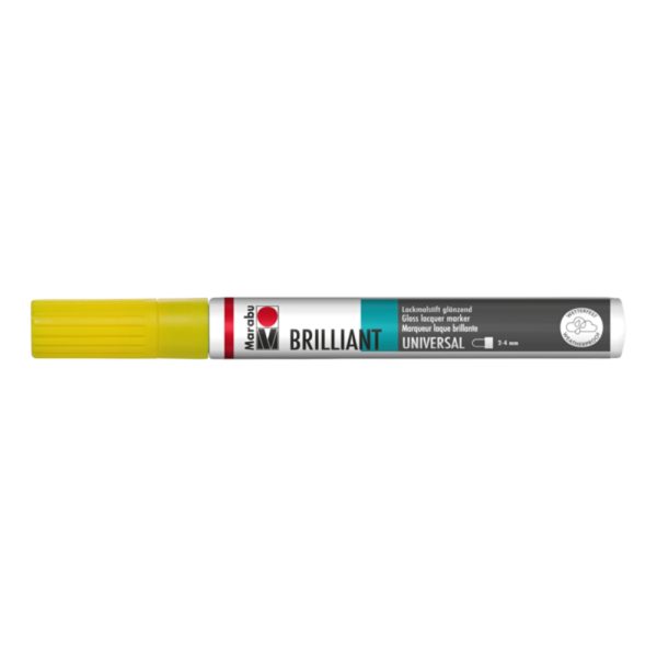 Marabu Brillant Marker 2-4mm Sunshine Yellow