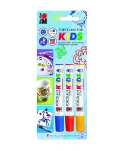 Marabu Porcelain Painter Set Kids 3 Renk