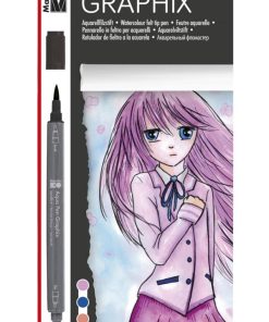 Marabu Aqua Pen Graphix Make Manga 6 Renk