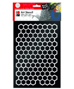 Marabu Art Stencil A4 Honey Comb