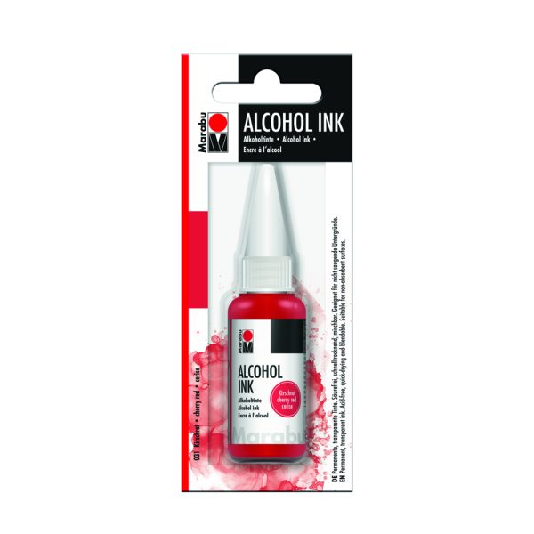 Marabu Alcohol Ink 20ml Cherry Red