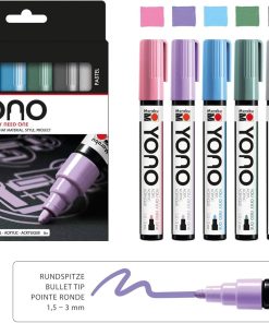 Marabu YONO Marker Set, 6x1.5-3mm