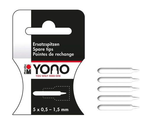 Marabu YONO Marker Spare Tips 5x0.5-1.5mm
