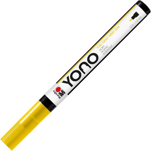 Marabu YONO Marker,Yellow 019 ,0.5-1.5 mm