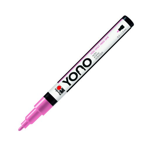 Marabu YONO Marker, Rose Pink 033, 0.5-1.5mm