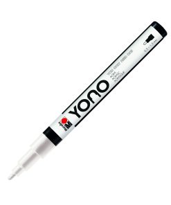 Marabu YONO Marker, White 070, 0.5-1.5mm