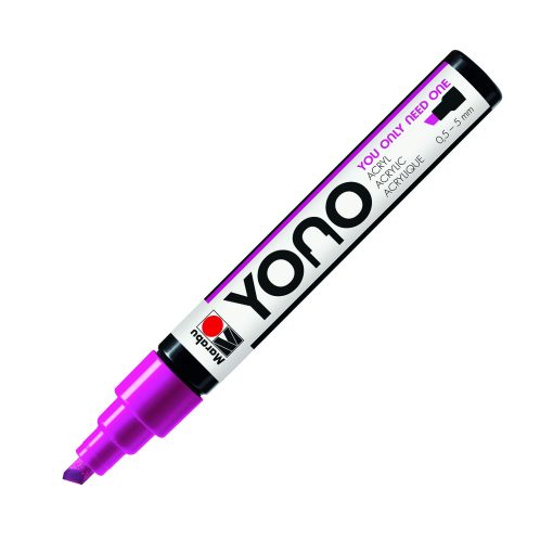 Marabu YONO Marker, Magenta 014, 0.5-5mm