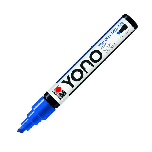 Marabu YONO Marker, Dark Blue 053, 0.5-5mm