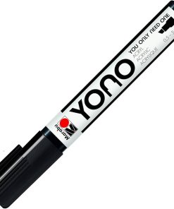 Marabu YONO Marker, Black 073, 0.5-5mm