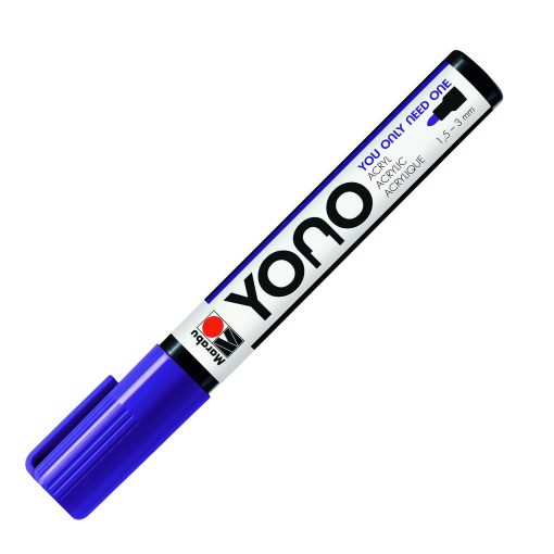 Marabu YONO Marker, Violet 251, 1.5-3mm